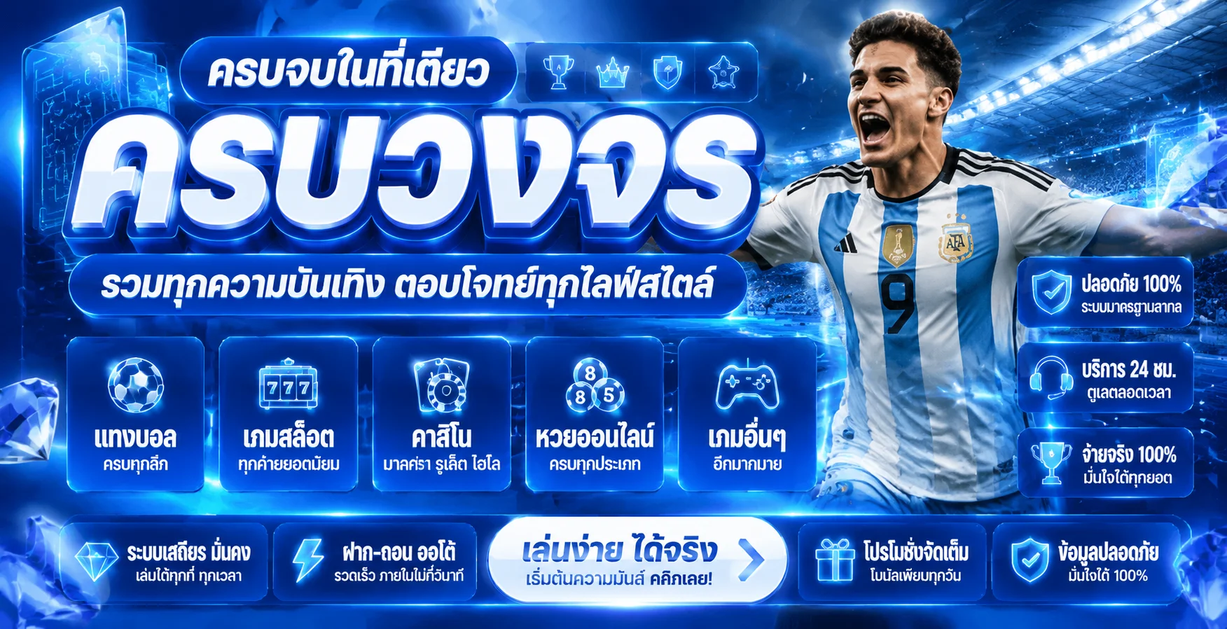 เกมสล็อตและคาสิโนสด MVP369 รวมค่ายเกมชั้นนำ
